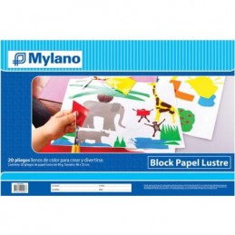 Block Papel Lustre A3 90 g...