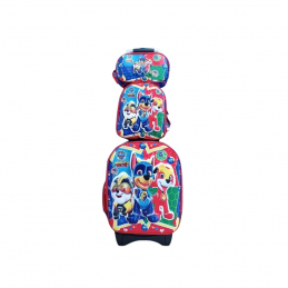 Pack x3 Mochila Paw Patrol