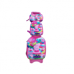 Pack X3 Mochila Pepa Pig