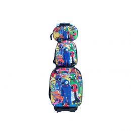 Pack x3 Mochila Rainbow